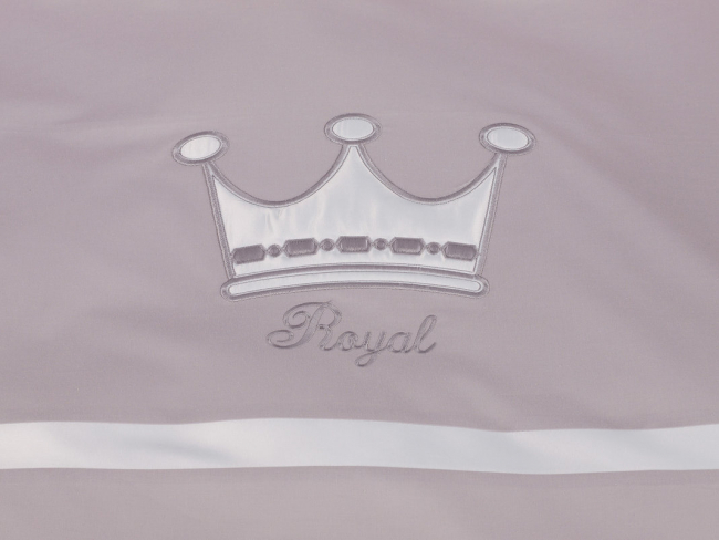 Сменный комплект постельного белья Lepre Royal, серый, расширенная комплектация Сменный комплект постельного белья Lepre Royal, серый, расширенная комплектация