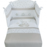 Комплект постельного белья Pali Royal B цвет Bianco/Tortora (белый/серо-песочный)
