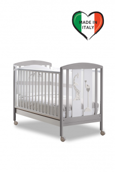 Кроватка Pali Savana (Саванна) белый серый (white grey )  Кроватка Pali Savana (Саванна) белый серый (white grey )