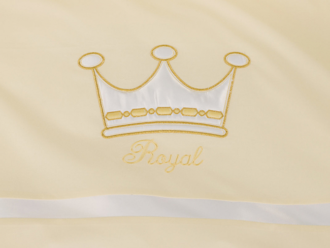 Сменный комплект постельного белья Lepre Royal,кремовый, расширенная комплектация Сменный комплект постельного белья Lepre Royal,кремовый, расширенная комплектация