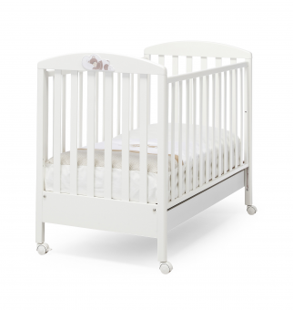 Кроватка Erbesi Dormiglione (Дормиглионе) белый (White) Кроватка Erbesi Dormiglione (Дормиглионе) белый (White)