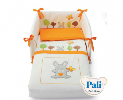 Комплект постельного белья Pali Smart Bosco (Смарт боско) с балдахином белый (white) Комплект постельного белья Pali Smart Bosco (Смарт боско) с балдахином белый (white)