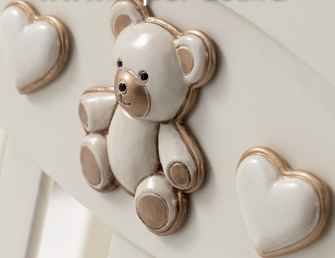 Кроватка Erbesi Amour (Амур) слоновая кость (Ivory) Кроватка Erbesi Amour (Амур) слоновая кость (Ivory)