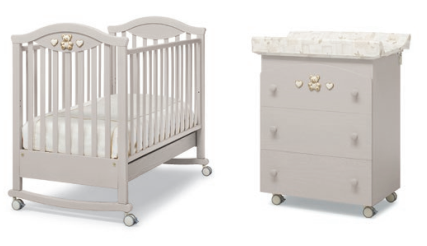 Кроватка Erbesi Erbesi Amour (Амур) выбеленный (sbiancato) Кроватка Erbesi Erbesi Amour (Амур) выбеленный (sbiancato)