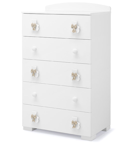 Тумба 5 ящиков Erbesi Bubu (Бубу) белый (white/bianco) Тумба 5 ящиков Erbesi Bubu (Бубу) белый (white/bianco)