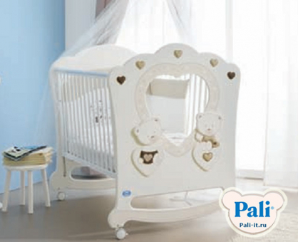 Кроватка Pali Celine oblo (Селин обло) белый (white) Кроватка Pali Celine oblo (Селин обло) белый (white)