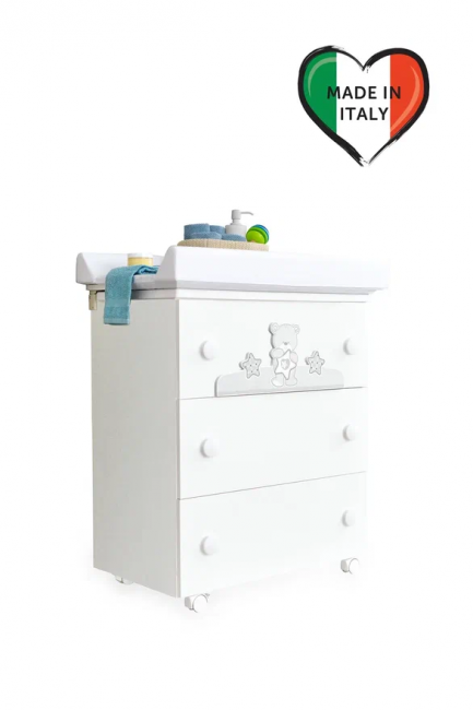 Пеленальный комод Pali Birba (Бирба) белый (white) Пеленальный комод Pali Birba (Бирба) белый (white)