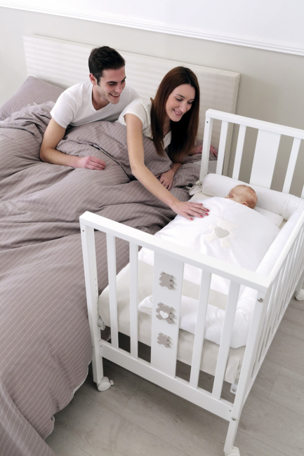 Кроватка Erbesi Mini Charly (Чарли) белый (White) Кроватка Erbesi Mini Charly (Чарли) белый (White)