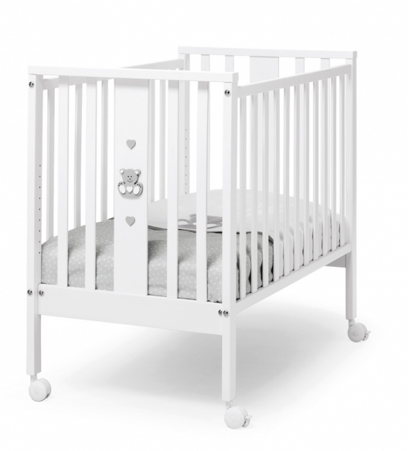 Кроватка Erbesi Mini Charly (Чарли) белый (White) Кроватка Erbesi Mini Charly (Чарли) белый (White)