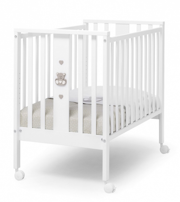 Кроватка Erbesi Mini Charly (Чарли) белый (White) Кроватка Erbesi Mini Charly (Чарли) белый (White)