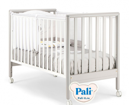 Кроватка Pali Bravo (Браво) white grey (белый серый) Кроватка Pali Bravo (Браво) white grey (белый серый)