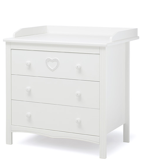 Тумба Erbesi Cuore (Куоре) белый (white) Тумба Erbesi Cuore (Куоре) белый (white)