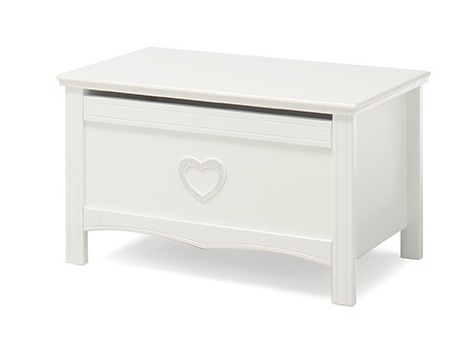 Ящик для игрушек  Erbesi Cuore (Куоре) белый (white) Ящик для игрушек  Erbesi Cuore (Куоре) белый (white)