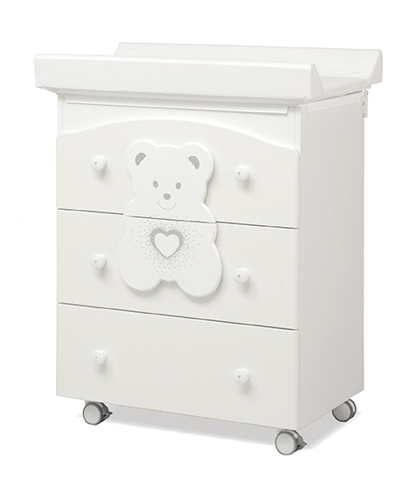 Пеленальный комод Erbesi Tiffany (Тиффани) белый (white) Пеленальный комод Erbesi Tiffany (Тиффани) белый (white)