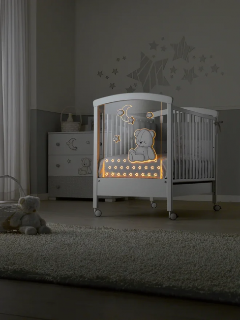 Кроватка Erbesi Stella Magic (Стелла мэджик) цвет white (белый) Кроватка Erbesi Stella Magic (Стелла мэджик) цвет white (белый)