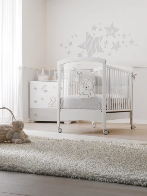 Кроватка Erbesi Stella Magic (Стелла мэджик) цвет white (белый) Кроватка Erbesi Stella Magic (Стелла мэджик) цвет white (белый)