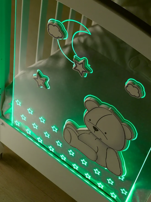 Кроватка Erbesi Stella Magic (Стелла мэджик) цвет white (белый) Кроватка Erbesi Stella Magic (Стелла мэджик) цвет white (белый)