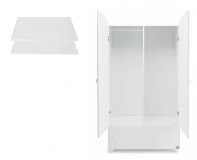 Комплект полок 2 шт для шкафа Комплект полок 2 шт для шкафа