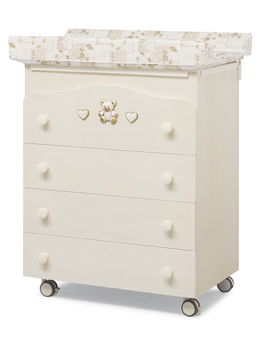 Пеленальный комод Erbesi Brigette (Бриджит) ivory (слоновая кость) Пеленальный комод Erbesi Brigette (Бриджит) ivory (слоновая кость)