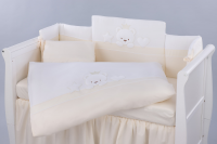Комплект постельного белья  Lepre Miky, кремовый, расширенная комплектация