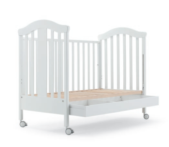 Кроватка Erbesi Timmy (Тимми) белый (white) Кроватка Erbesi Timmy (Тимми) белый (white)