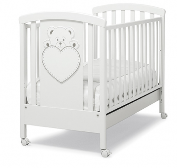 Кроватка Erbesi Lulu (Лулу) белый (bianco) Кроватка Erbesi Lulu (Лулу) белый (bianco)