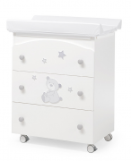 Пеленальный комод Erbesi Toby (Тоби) белый (bianco) Пеленальный комод Erbesi Toby (Тоби) белый (bianco)