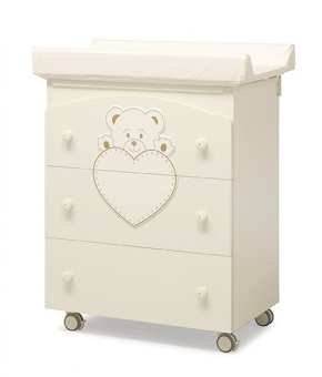 Пеленальный комод Erbesi Lulu (Лулу) слоновая кость (Ivory) Пеленальный комод Erbesi Lulu (Лулу) слоновая кость (Ivory)