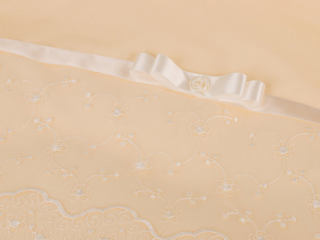 Комплект постельного белья Lepre Romantica ,кремовый, расширенная комплектация Комплект постельного белья Lepre Romantica ,кремовый, расширенная комплектация