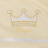 Комплект постельного белья Lepre Royal , кремовый, расширенная комплектация