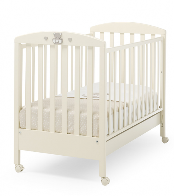 Кроватка Erbesi Charly (Чарли) слоновая кость (Ivory) Кроватка Erbesi Charly (Чарли) слоновая кость (Ivory)