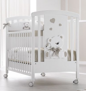 Кроватка Erbesi Tato (Тато) белый