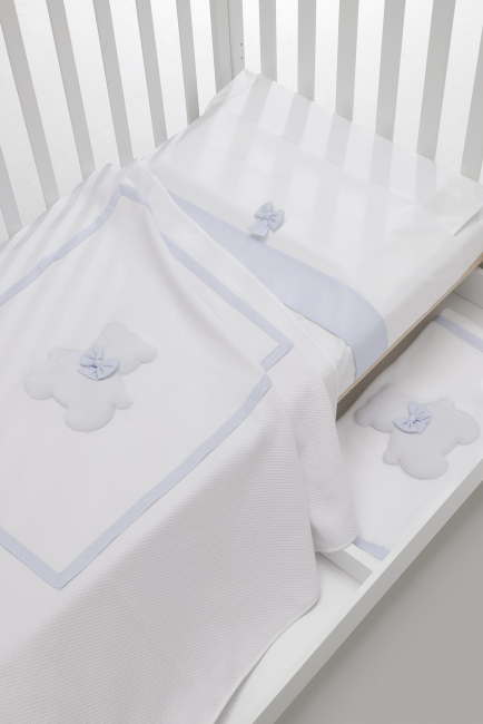 Комплект постельного белья Erbesi Dudu (Дуду) голубой Комплект постельного белья Erbesi Dudu (Дуду) голубой