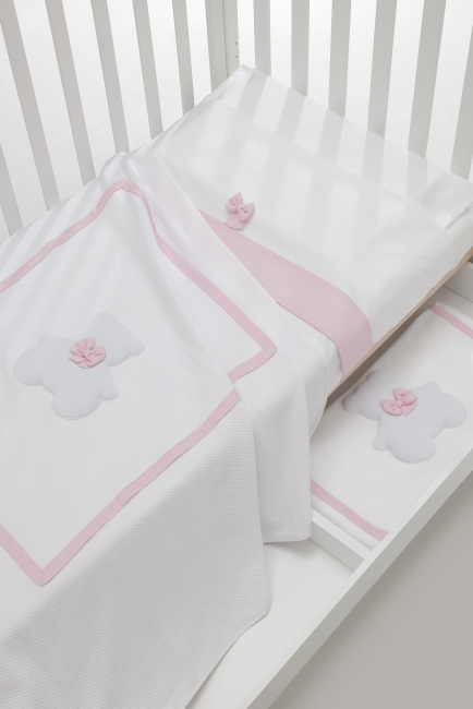 Комплект постельного белья Erbesi Dudu (Дуду) розовый Комплект постельного белья Erbesi Dudu (Дуду) розовый