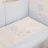 Комплект постельного белья Lepre	Baloons, 7 предметов,  цвет голубой горох	