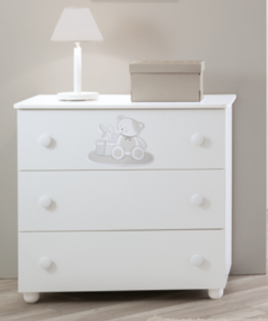 Тумба Pali Lulu (Лулу) белый  (white)  