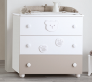 Тумба Pali Lillo B  цвет Bianco/Tortora (белый/серо-песочный)