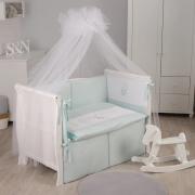 Комплект постельного белья Lepre Argento, 7 предметов, цвет мятный Комплект постельного белья Lepre Argento, 7 предметов, цвет мятный