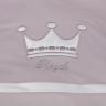 Комплект постельного белья Lepre Royal, серый, расширенная комплектация