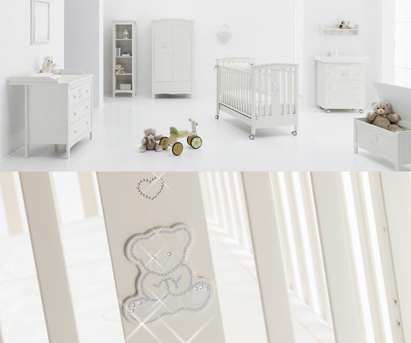 Кроватка Erbesi Incanto (Инканто) белый (bianco) Кроватка Erbesi Incanto (Инканто) белый (bianco)