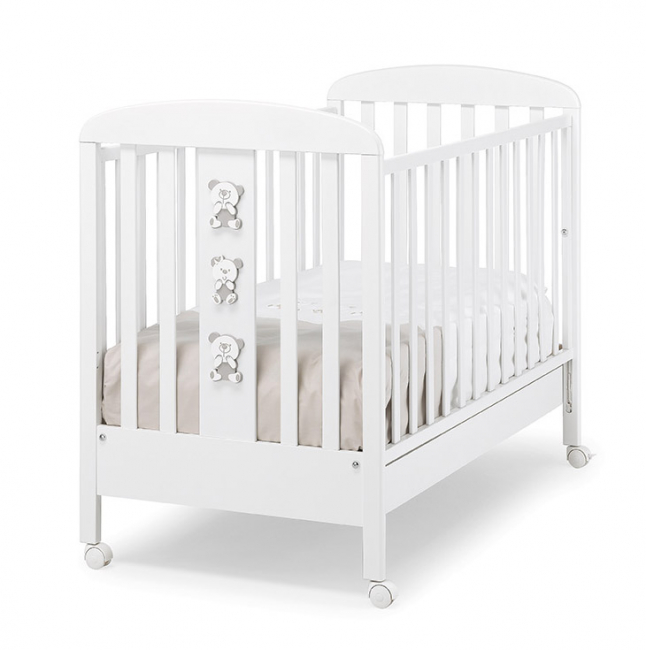 Кроватка Erbesi Bubi (Буби) белый Кроватка Erbesi Bubi (Буби) белый