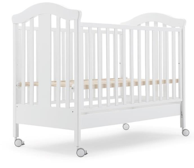 Кроватка Erbesi Bubi (Буби) белый Кроватка Erbesi Bubi (Буби) белый