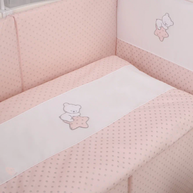 Комплект постельного белья Lepre	 Argento, 7 предметов,  цвет розовый