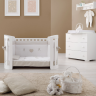 Кроватка Erbesi Ovale Sweet (Свит овал)  белый (white)  