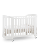 Кроватка Erbesi Ovale Sweet (Свит овал)  белый (white)  