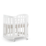 Кроватка Erbesi Ovale Sweet (Свит овал)  белый (white)  