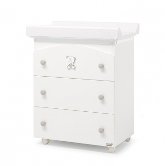 Пеленальный комод Erbesi Bubi (Буби) белый (white) Пеленальный комод Erbesi Bubi (Буби) белый (white)