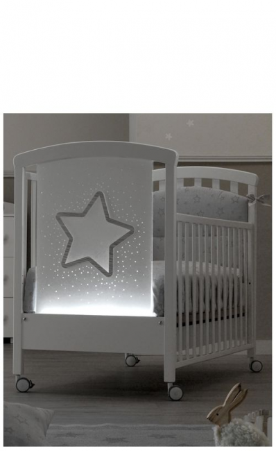Кроватка Erbesi Star (Стар) белый (White)