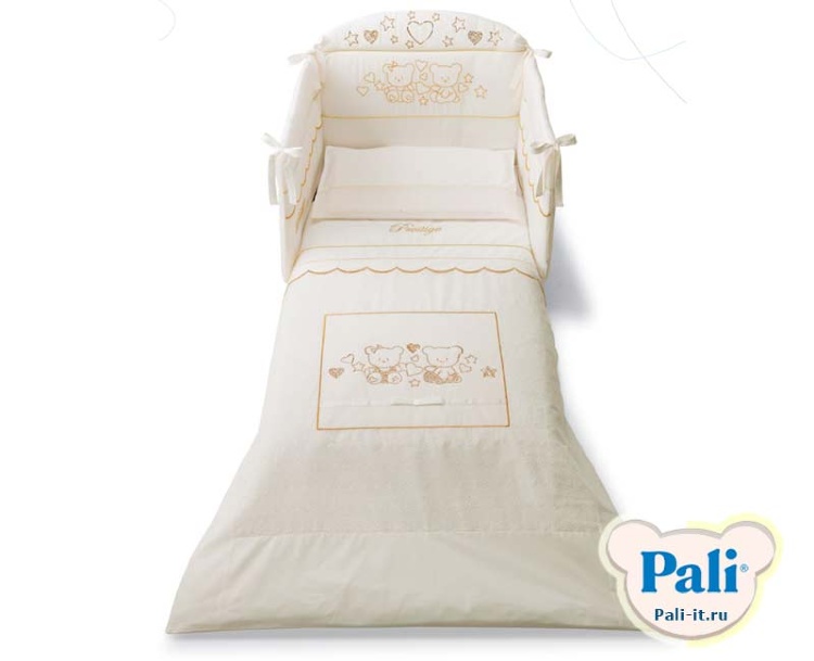 Комплект постельного белья Pali Prestige Marilyn (Престиж Мэрилин) магнолия золотой (magnolia gold)