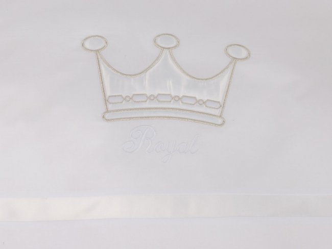 Сменный комплект постельного белья Lepre Royal,белый, расширенная комплектация Сменный комплект постельного белья Lepre Royal,белый, расширенная комплектация